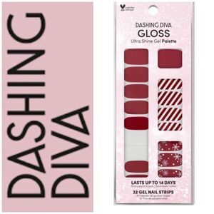 DASHING DIVA - NWT - Gloss Ultra Shine Gel Palette in Peppermint Marvel. Easy!🎄